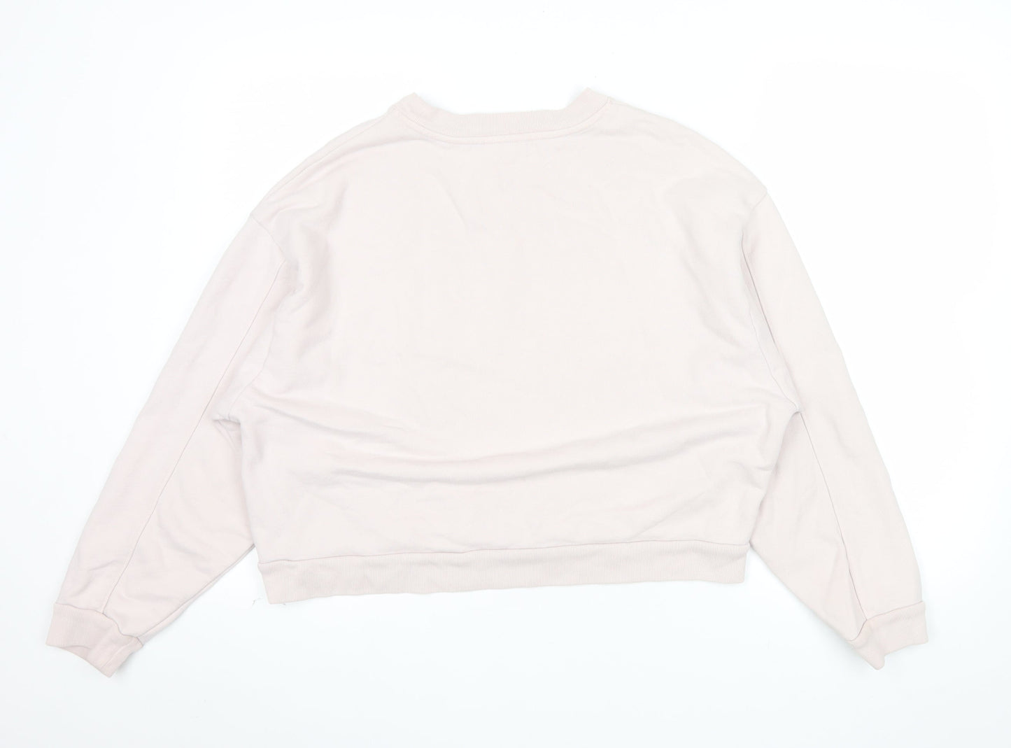 Levi's Women's Beige Original Logo Pullover Sweatshirt M