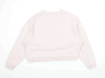 Levi's Women's Beige Original Logo Pullover Sweatshirt M