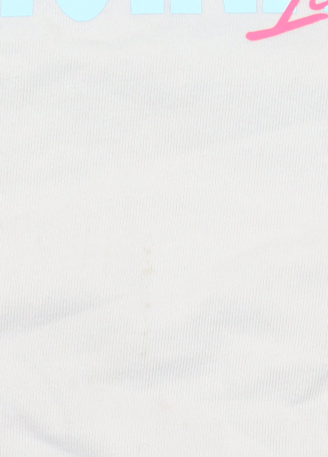Levi's Women's Beige Original Logo Pullover Sweatshirt M