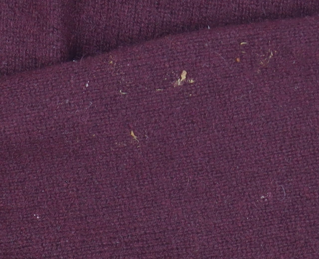 Marks and Spencer Women's Brown Cashmere V-Neck Jumper Size 16