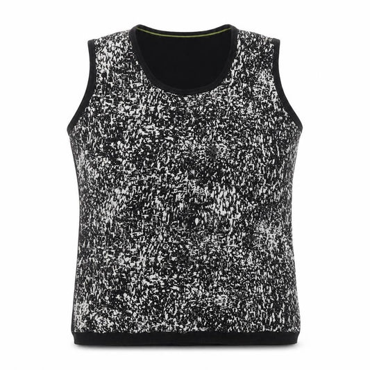 Fenn Wright Manson Women's Black Silk Cotton Sleeveless Tank Top Size 14