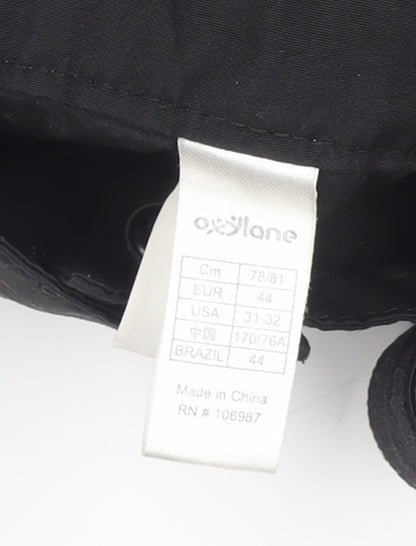 Wedze Men's Black Snow Pants Size M Insulated Ski Trousers