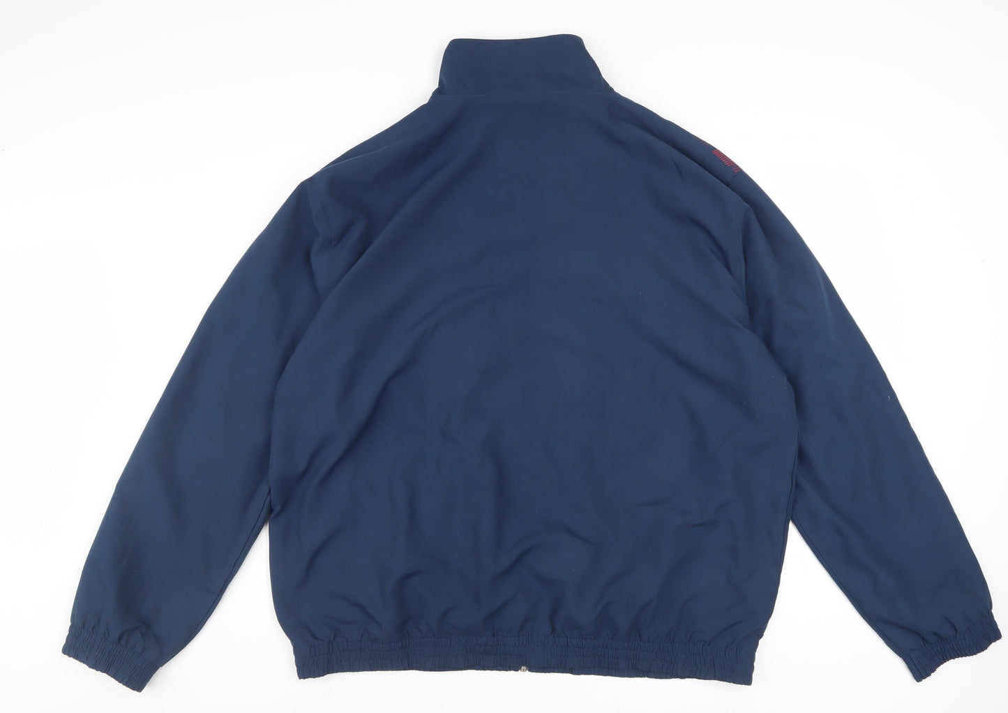 Atlas For Men Blue XL Windbreaker Jacket Lightweight Full Zip Running Sports