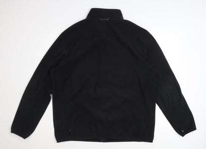 The North Face Men's Black XL Fleece Full Zip Outdoor Jacket