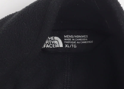 The North Face Men's Black XL Fleece Full Zip Outdoor Jacket