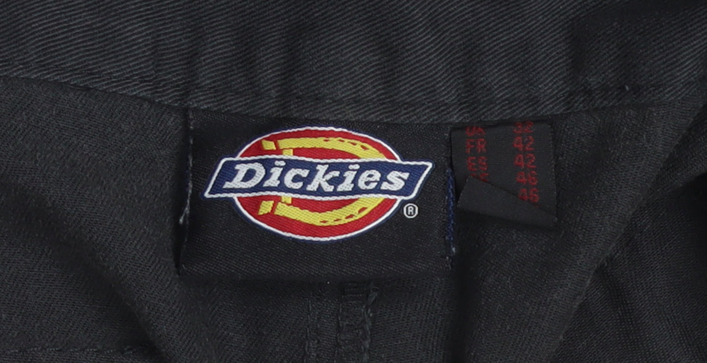 Dickies Men's Black 32 Regular Fit Cargo Work Shorts