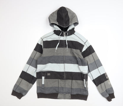 Billabong Men's Multicoloured Full Zip Hoodie Size M