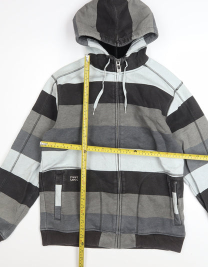Billabong Men's Multicoloured Full Zip Hoodie Size M