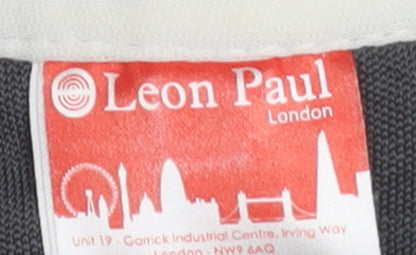 Leon Paul Men's White Fencing Trousers 28 Waist with Braces