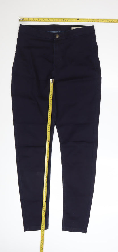 Marks and Spencer Women’s Blue Skinny Jeans Size 14 Tall Stretch Denim