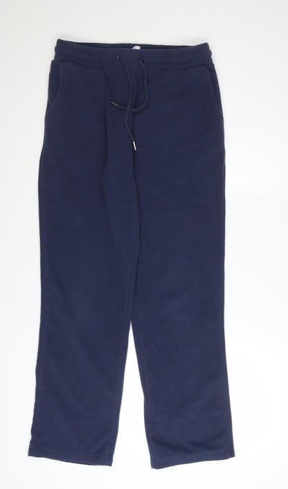 Damart Women’s Blue Fleece Thermal Sweatpants Size 10-12