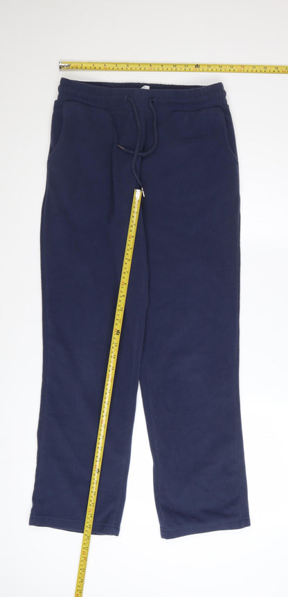 Damart Women’s Blue Fleece Thermal Sweatpants Size 10-12
