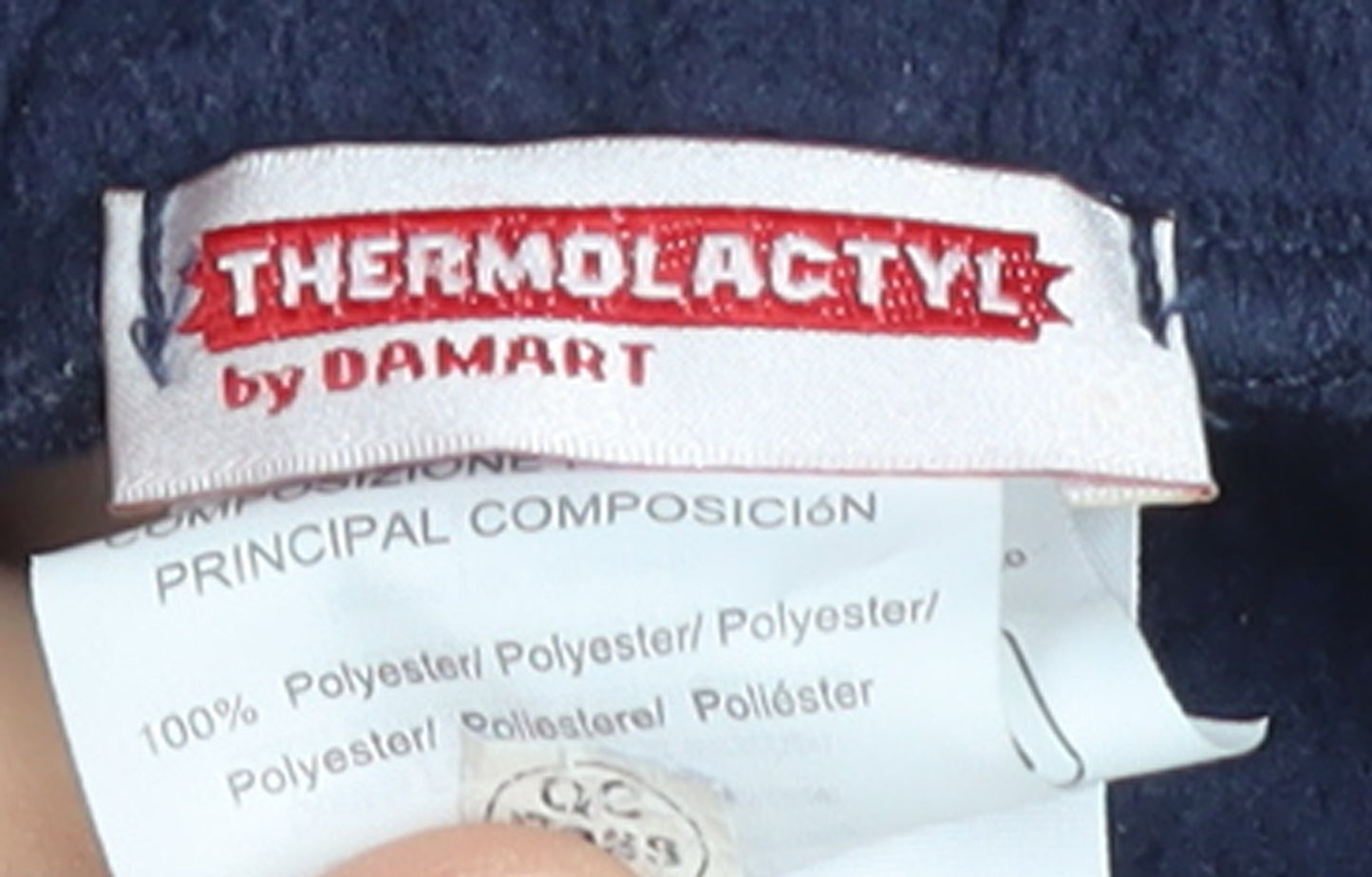 Damart Women’s Blue Fleece Thermal Sweatpants Size 10-12