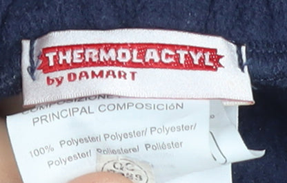 Damart Women’s Blue Fleece Thermal Sweatpants Size 10-12