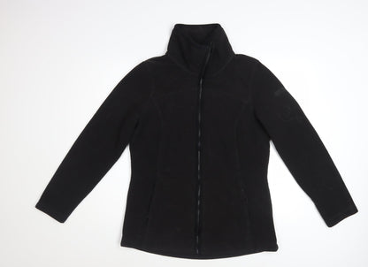Regatta Women’s Black Fleece Mid-Length Jacket Size 16