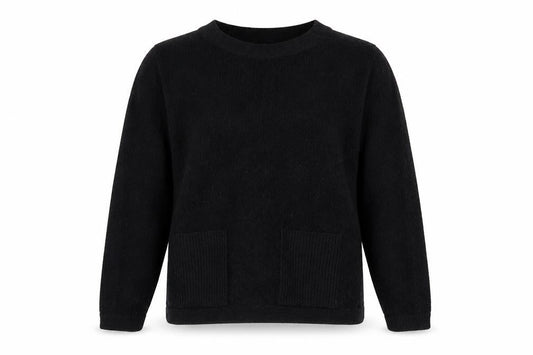 & Other Stories Women Black Wool Knit Jumper M