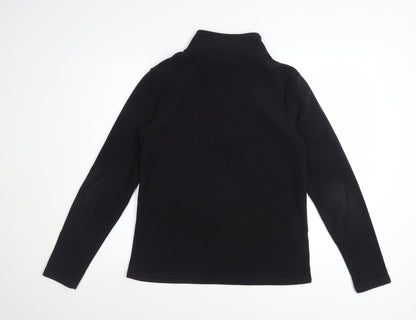 Peter Storm Women’s Black Size 12 Half Zip Fleece Sweatshirt