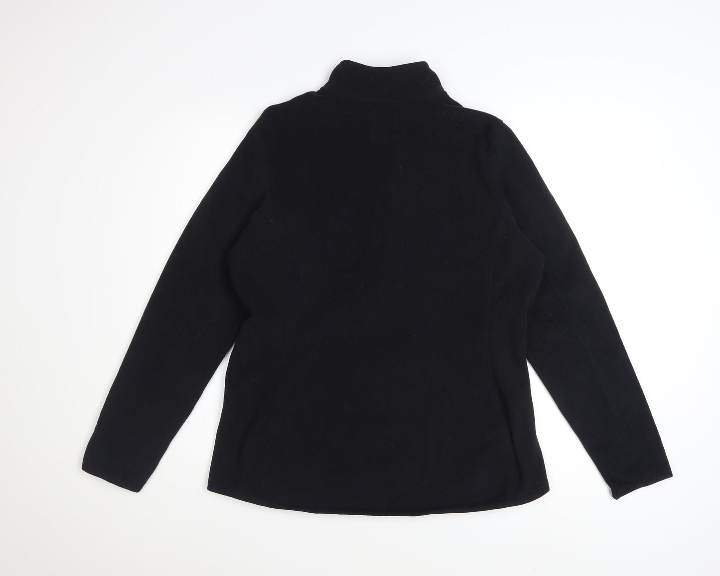 Marks and Spencer Women’s Black Fleece Zip Jacket Size 12