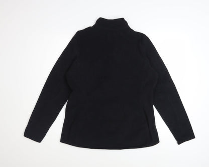 Marks and Spencer Women’s Black Fleece Zip Jacket Size 12
