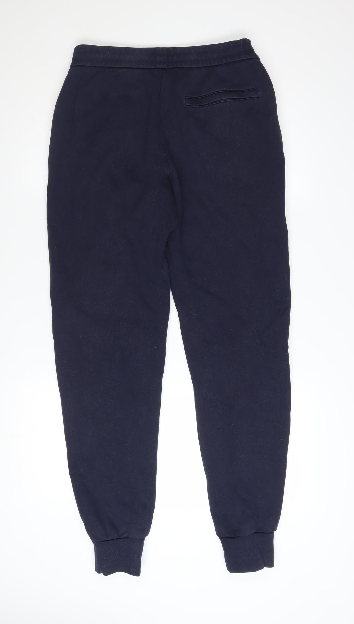 Lacoste Mens Blue Jogger Sweatpants M Elastic Waist Logo