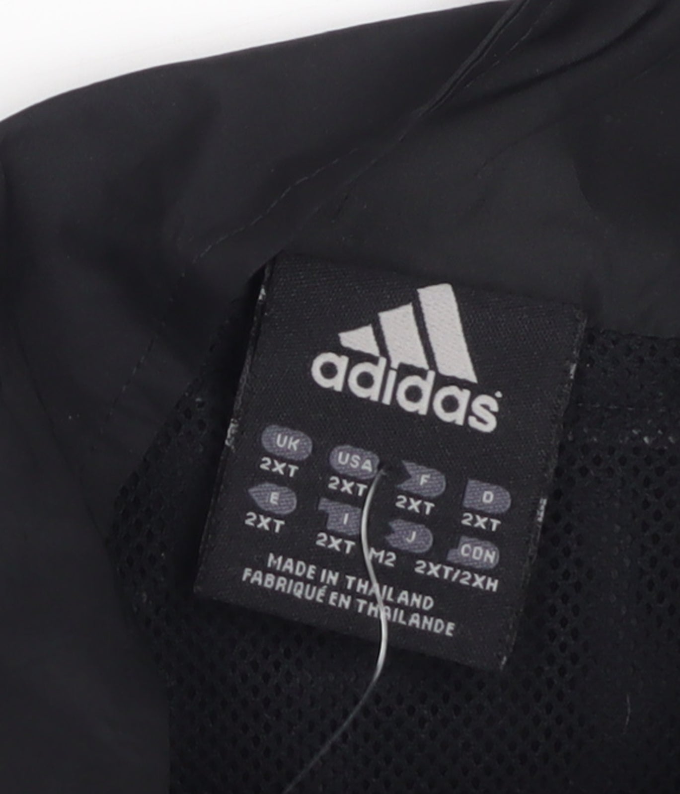 Adidas Men's Black 2XL Basic 1/4 Zip Sports Jacket