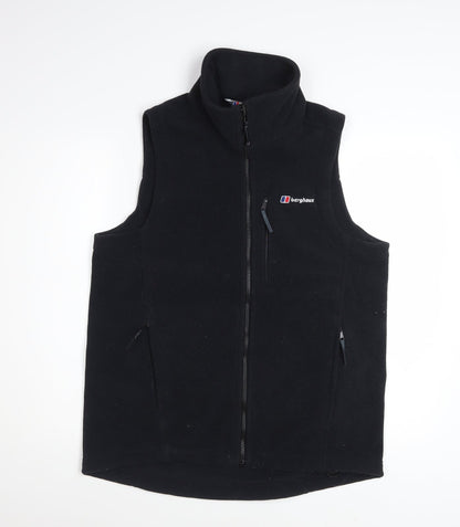 Berghaus Men's Black Fleece Bodywarmer Gilet Waistcoat Size M