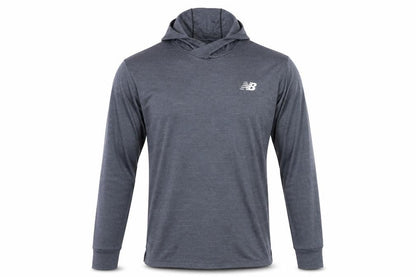 New Balance Men's Grey Pullover Athletic Hoodie S