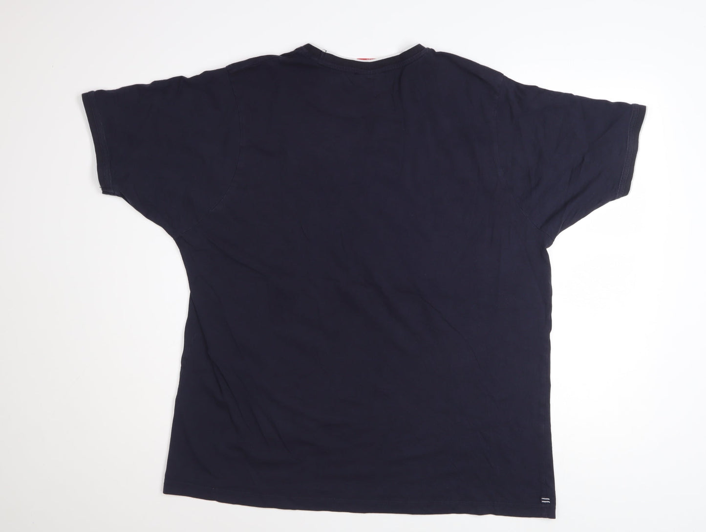 Slazenger Mens Blue XL Crew Neck Cotton T-Shirt