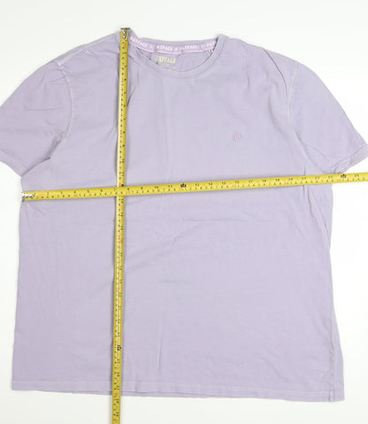 FatFace Men's Purple Organic Cotton XL Regular Fit T-Shirt