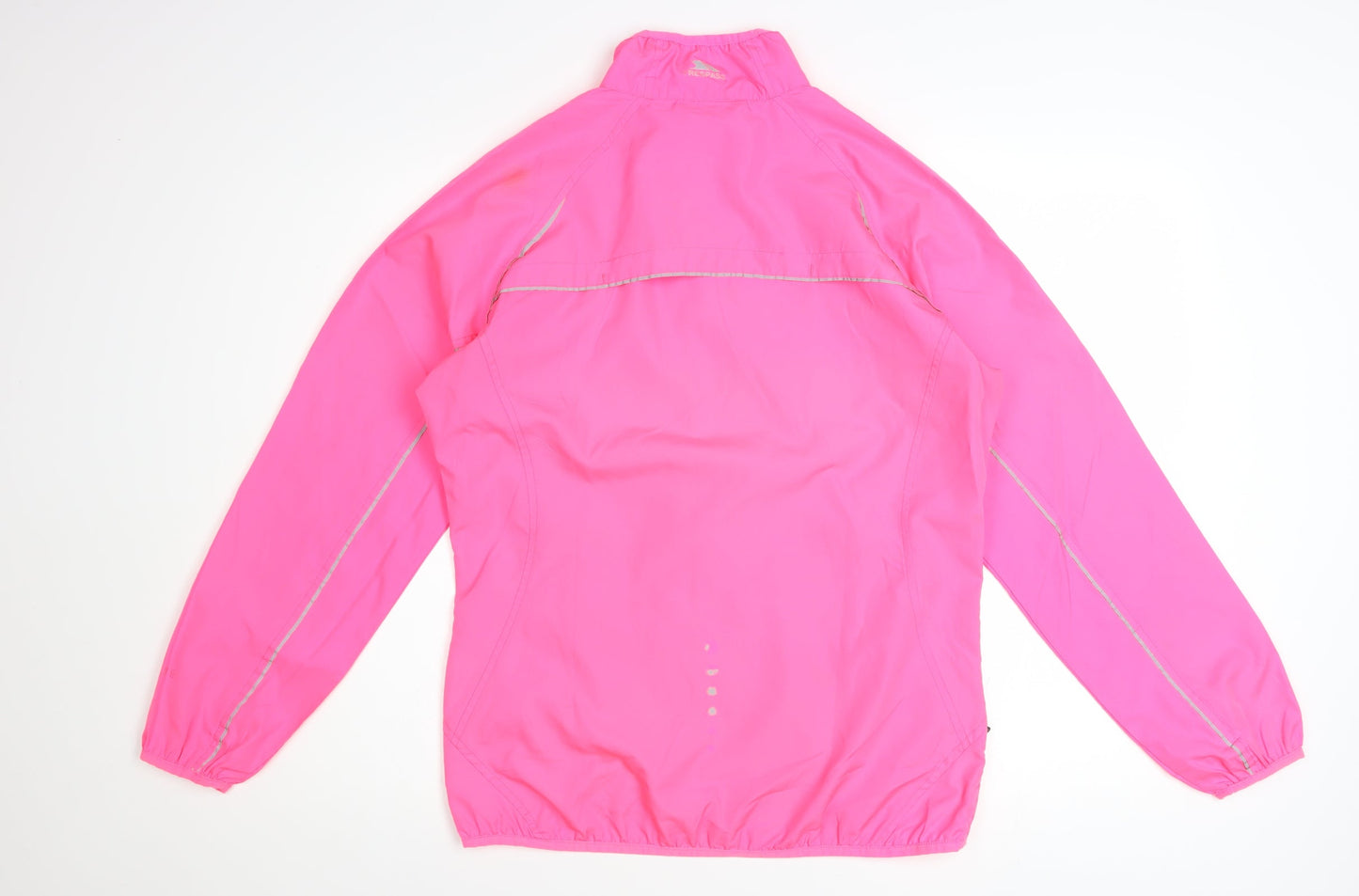 Trespass Womens Pink Windbreaker Jacket M Reflective Lightweight Outdoor