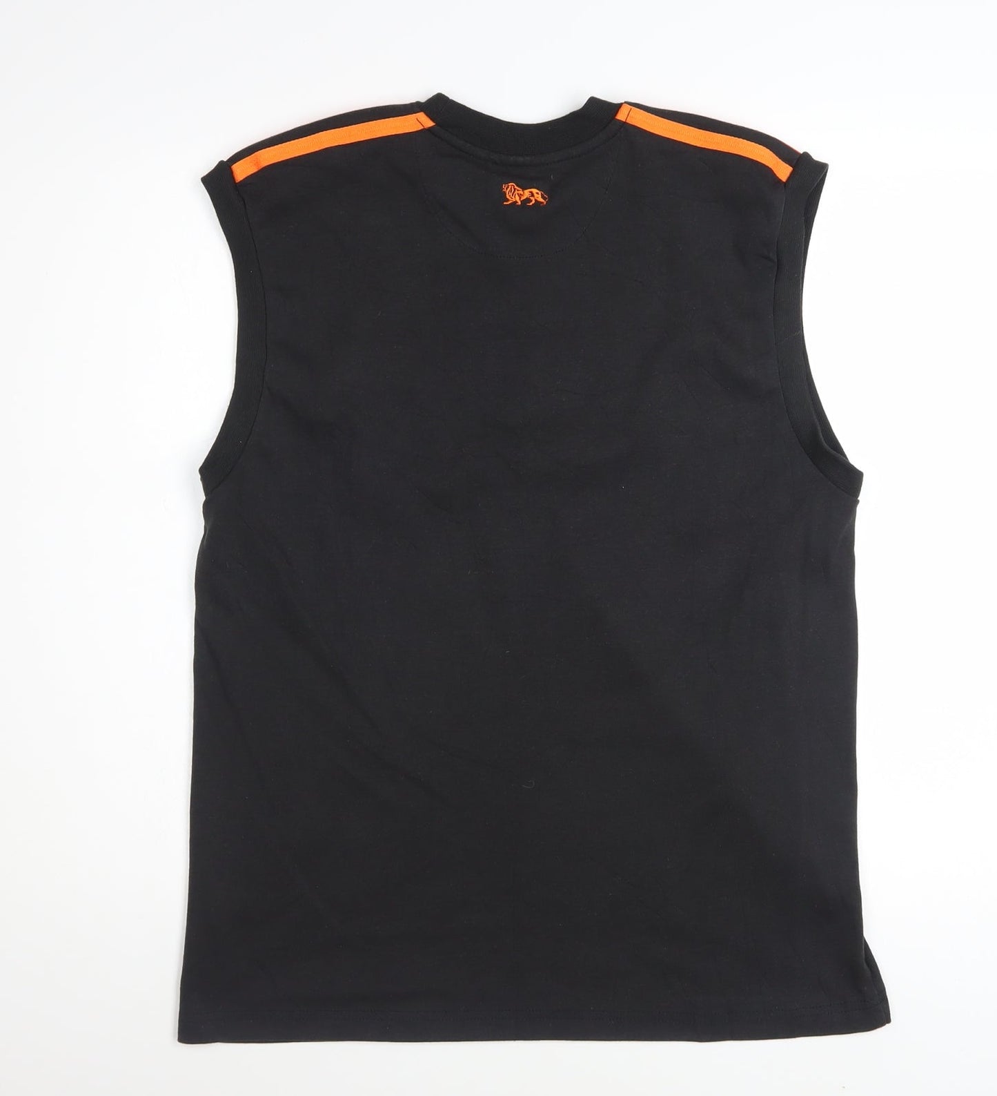 Lonsdale Men's Black Sleeveless Sports T-Shirt Size S