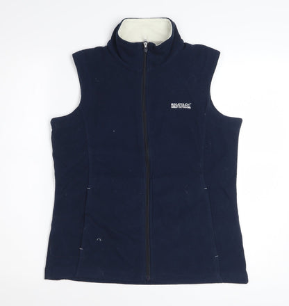 Regatta Womens Blue Fleece Waistcoat Size 10 Bodywarmer Gilet