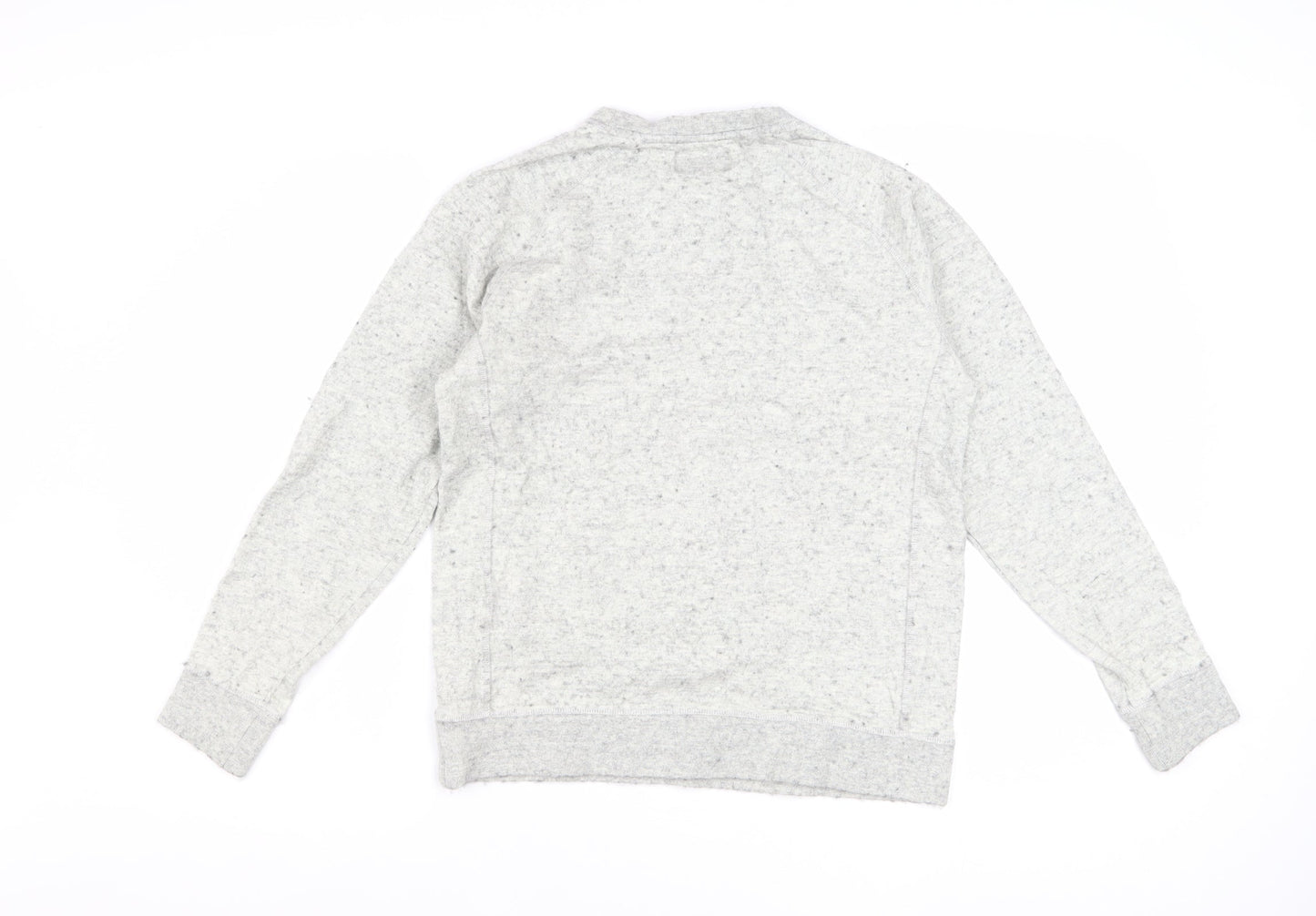 Norse Projects Women's Grey Wool Cotton Pullover Sweatshirt Size S