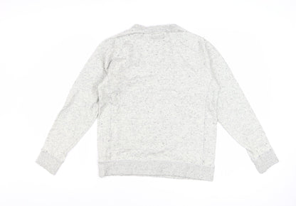 Norse Projects Women's Grey Wool Cotton Pullover Sweatshirt Size S