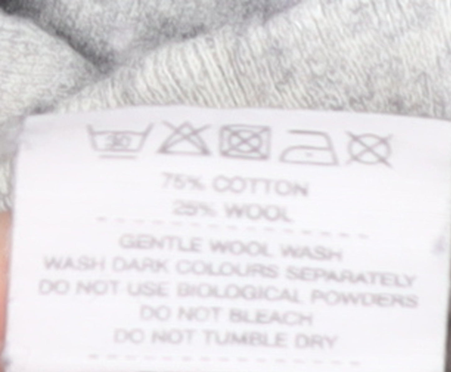 Norse Projects Women's Grey Wool Cotton Pullover Sweatshirt Size S