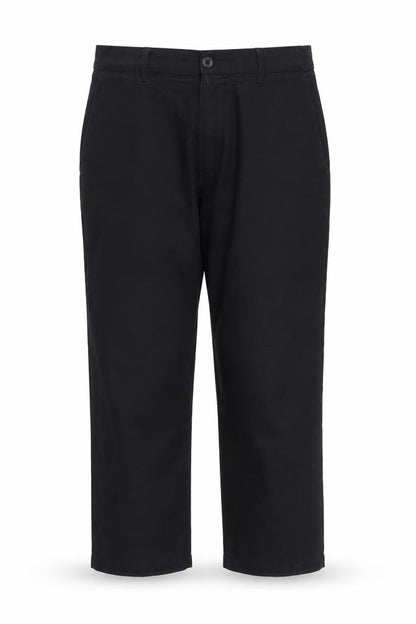 Slazenger Womens Black 32W Polyester Chino Trousers