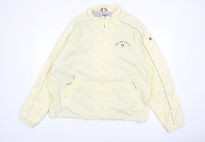 North Sails Men's Yellow XL Windbreaker Jacket Lightweight Casual