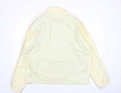 North Sails Men's Yellow XL Windbreaker Jacket Lightweight Casual