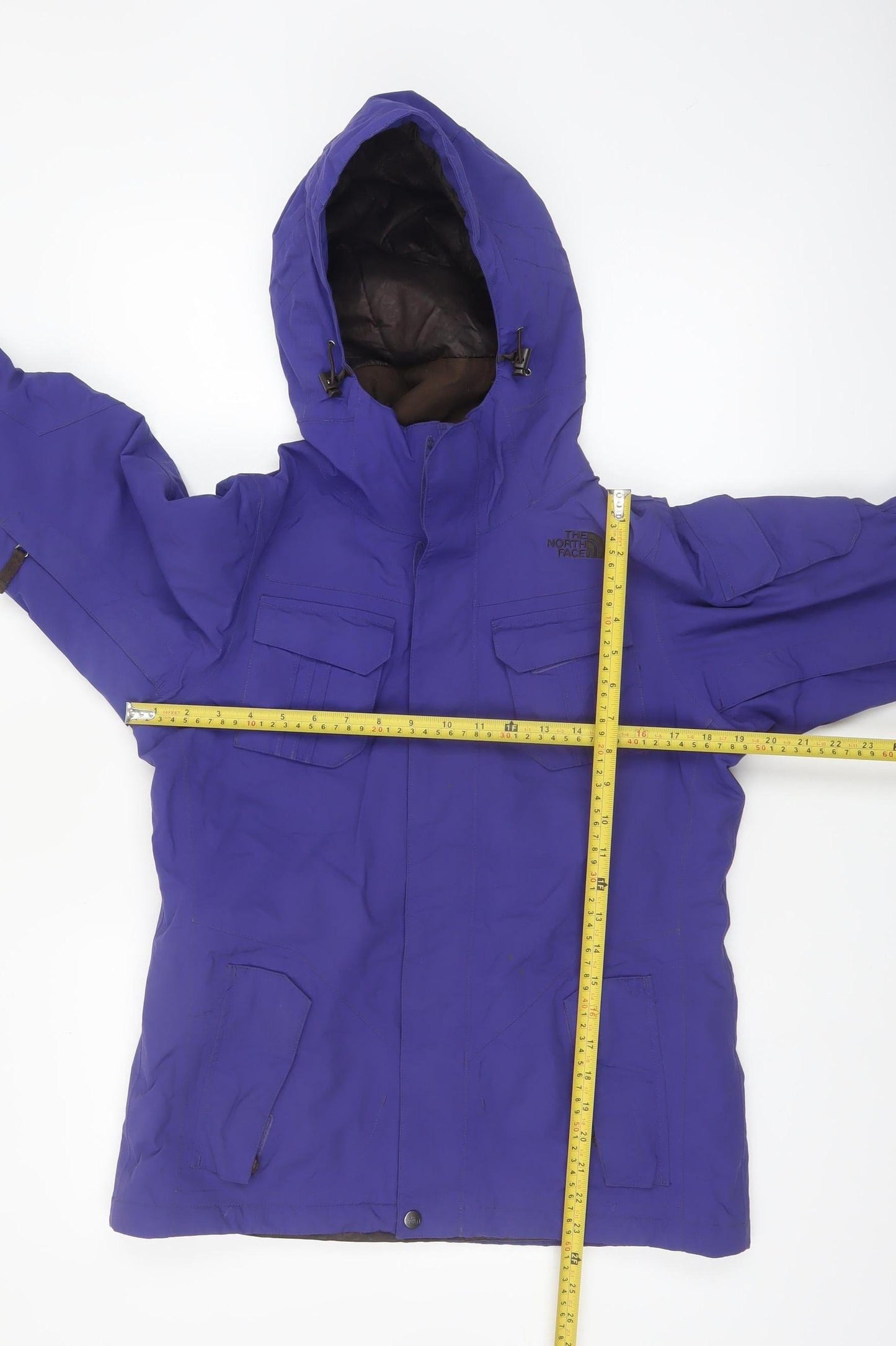 The North Face Womens Purple Waterproof Insulated Hooded Parka Jacket S