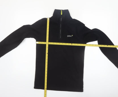 Gelert Boys Black Fleece 1/2 Zip Sweatshirt Size 13 Years 158cm