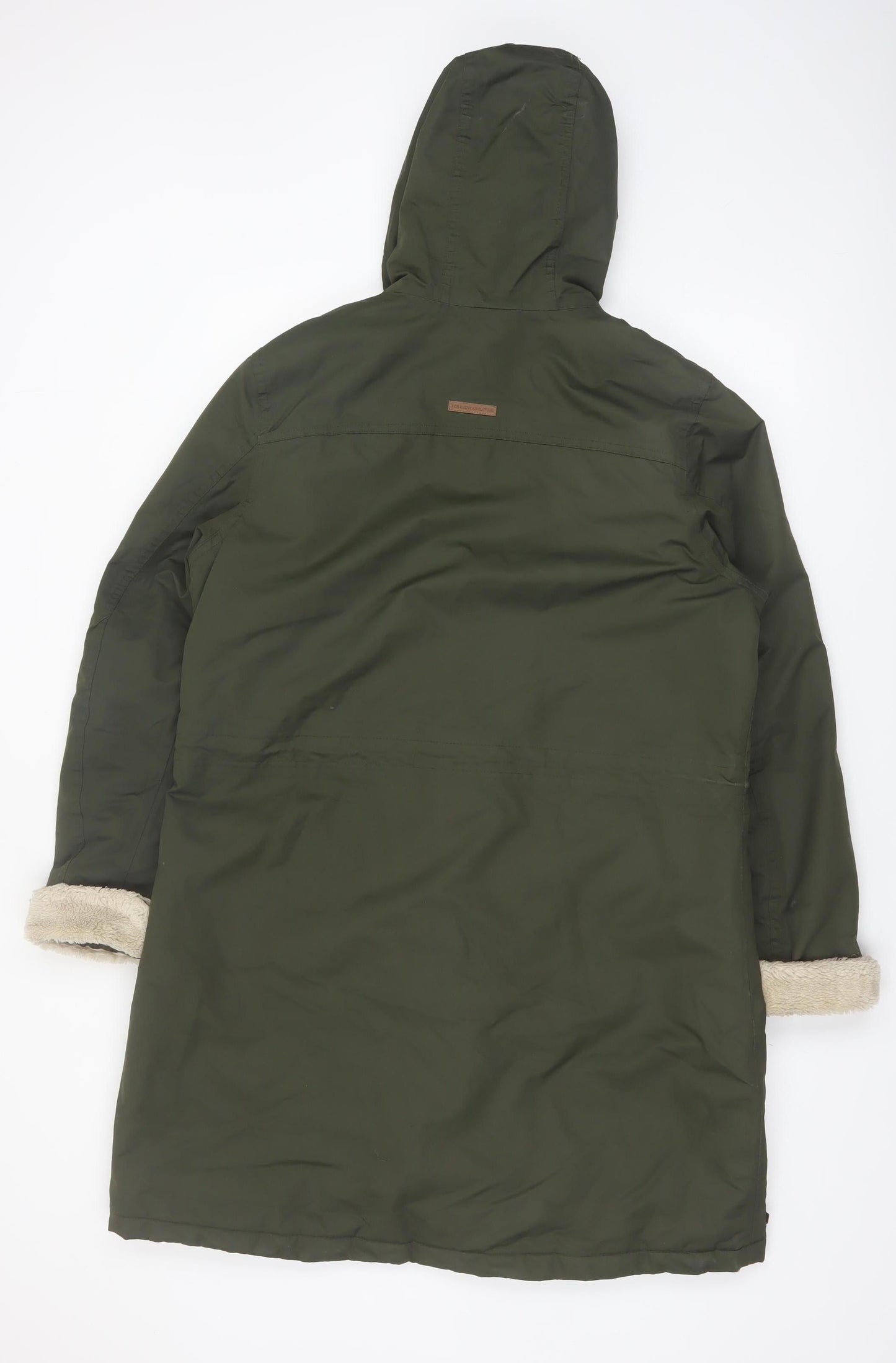 Regatta Women's Green Parka Coat UK 16 Hooded Winter Warm Water Resistant