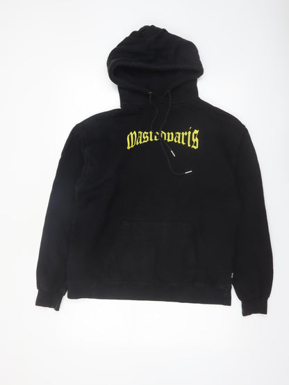 Wasted Paris Men's Black Pullover Hoodie S Streetwear Graphic Cotton