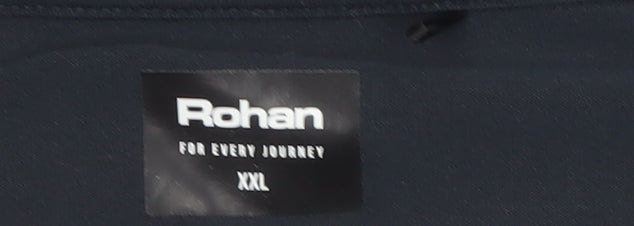 Rohan Men's Blue 2XL Lightweight Quick Dry T-Shirt