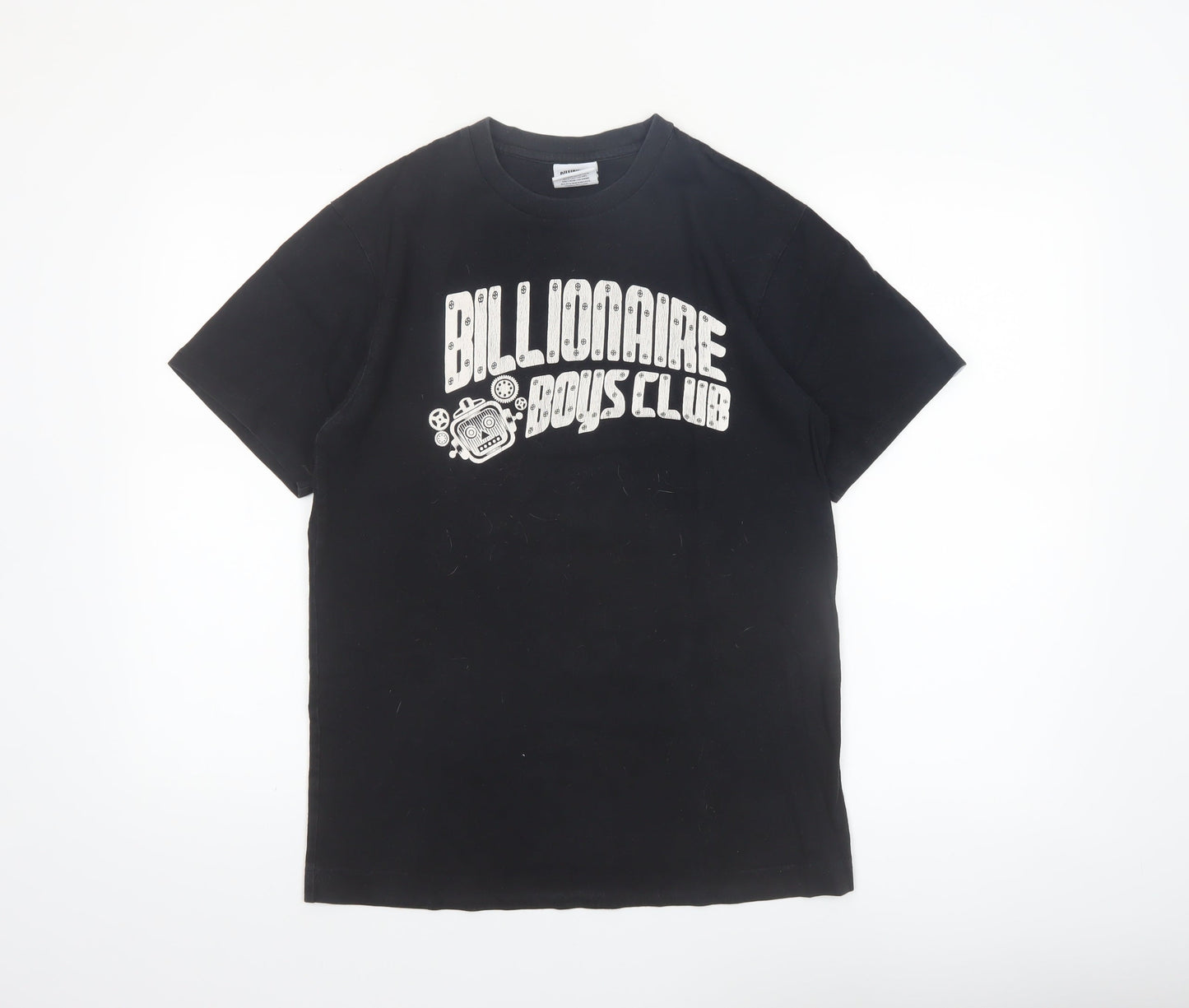 Billionaire Boys Club Men's Black Cotton Graphic T-Shirt Size S