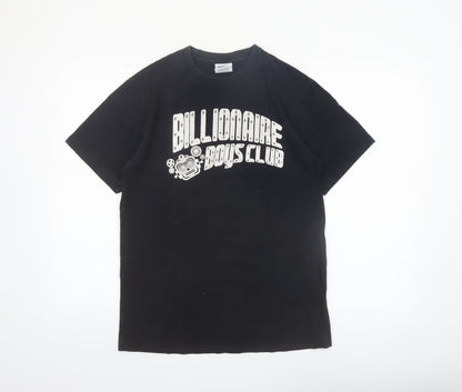 Billionaire Boys Club Men's Black Cotton Graphic T-Shirt Size S