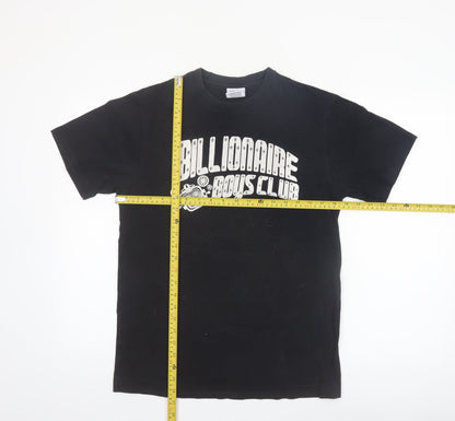 Billionaire Boys Club Men's Black Cotton Graphic T-Shirt Size S