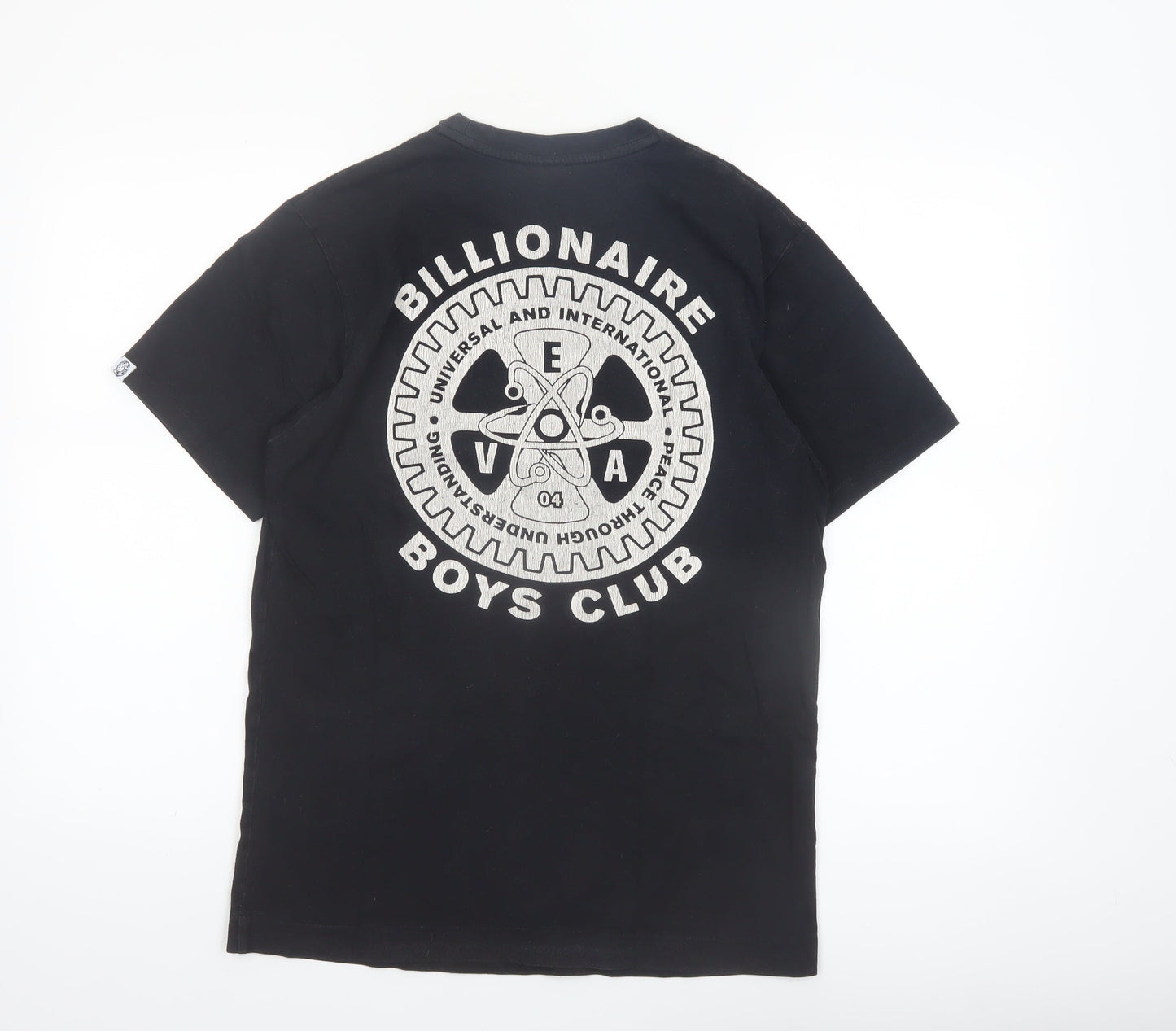 Billionaire Boys Club Men's Black Cotton Graphic T-Shirt Size S