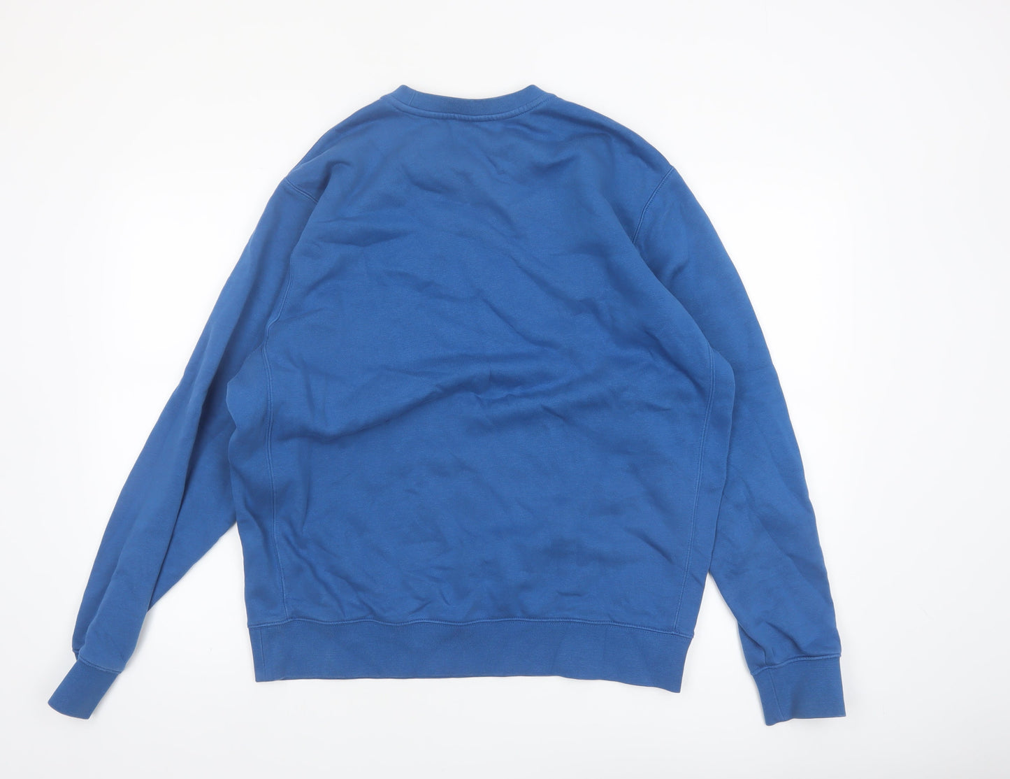Nike Men's Blue Crew Neck Pullover Sweatshirt Size L