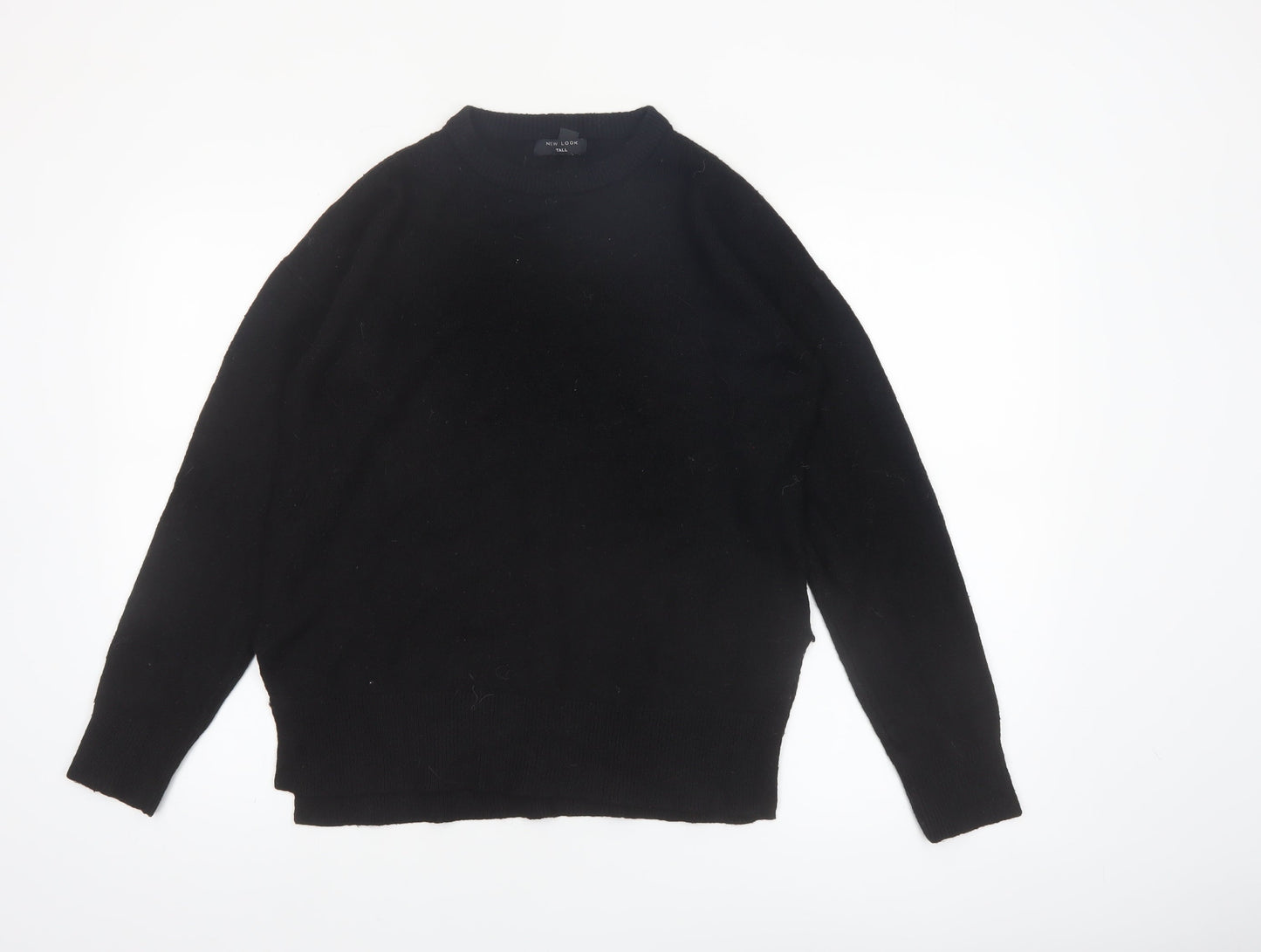 New Look Women’s Black Tall Size S Crew Neck Pullover Jumper
