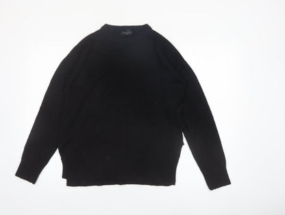 New Look Women’s Black Tall Size S Crew Neck Pullover Jumper